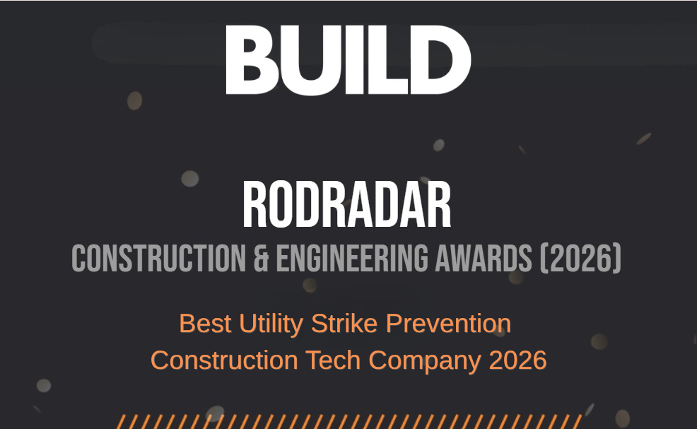 RodRadar Named Best Utility Strike Prevention Construction Tech Company 2026 by BUILD Magazine